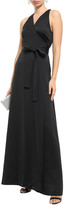 Thumbnail for your product : Diane von Furstenberg Marisol Satin-crepe Maxi Wrap Dress