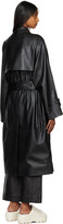 Thumbnail for your product : Proenza Schouler Black White Label Faux-Leather Trench Coat