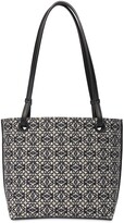 Thumbnail for your product : Loewe Anagram Jacquard Square Tote Bag