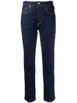 Thumbnail for your product : Levi's Made & Crafted Straight-Leg Cropped Jeans