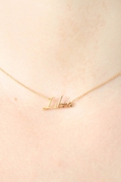 Thumbnail for your product : Rebecca Minkoff Libra Zodiac Necklace in Gold