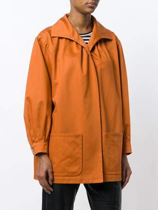 Saint Laurent Pre Owned concealed fastening loose jacket