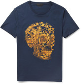 Thumbnail for your product : Alexander McQueen Skull-Print Cotton-Jersey T-Shirt