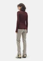 Thumbnail for your product : Acne Studios Rosie Rib Knit Turtleneck Red Wine