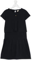 Thumbnail for your product : Emporio Armani Emporio Armani Kids TEEN layered T-shirt dress