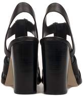 Thumbnail for your product : Michael Kors Black Damita Leather Heeled Sandal