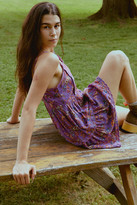 Thumbnail for your product : Urban Outfitters Hanna Rayon Scallop Babydoll Mini Dress