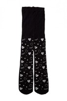 Thumbnail for your product : Desigual Heart Print Tights (Little Girls & Big Girls)