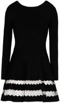 Thumbnail for your product : RED Valentino Scallop detail knit dress