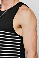 Thumbnail for your product : boohoo Block Yarn Dye Striped Vest