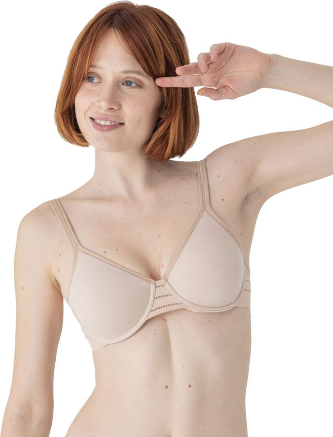 Maison Lejaby Nuage Soft 21513-S0003 Women's Fresh Nude Non-Padded  Underwired Full Cup Bra 36C - ShopStyle