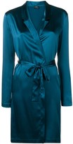 Thumbnail for your product : La Perla Reward belted satin robe