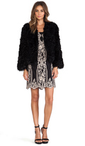 Thumbnail for your product : Anna Sui Kalgan Lamb Fur Jacket