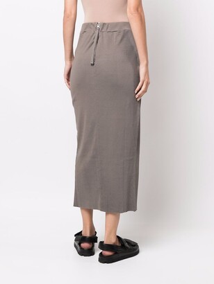 Thom Krom Front-Slit Skirt