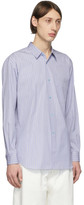 Thumbnail for your product : Comme des Garçons Shirt Blue Striped Poplin Shirt