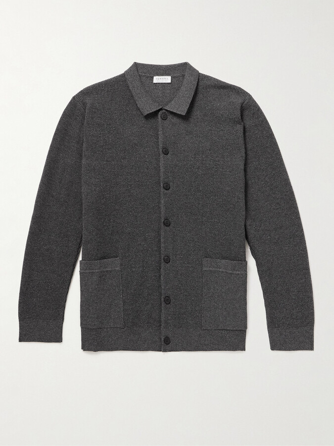 Convertible Collar Cardigan Convertible Cardigan Lemaire High