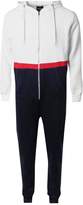 Thumbnail for your product : boohoo Retro Sports Block Onesie