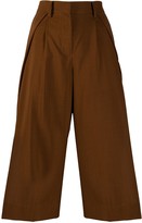 Thumbnail for your product : Sacai Cropped Wide Leg Trousers