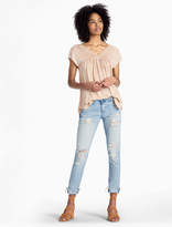 Thumbnail for your product : Lucky Brand BATIK PRINTED TOP