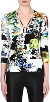 Thumbnail for your product : Roberto Cavalli Floral-print v-neck top