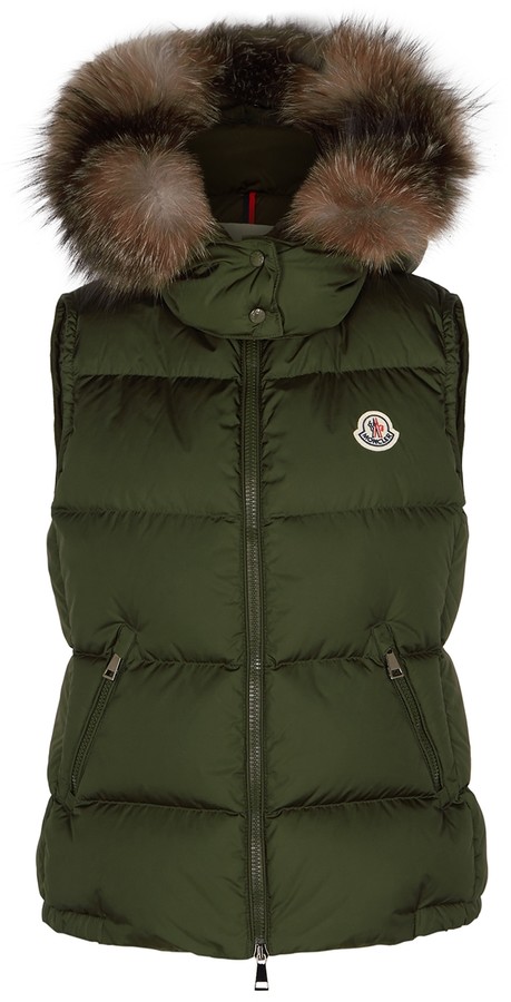 Moncler Quilted Gilet | Shop the world 