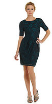 Thumbnail for your product : Donna Ricco Floral Lace Short-Sleeve  Dress