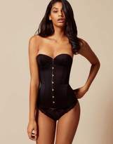 Thumbnail for your product : Agent Provocateur Mercy Corset Satin Black