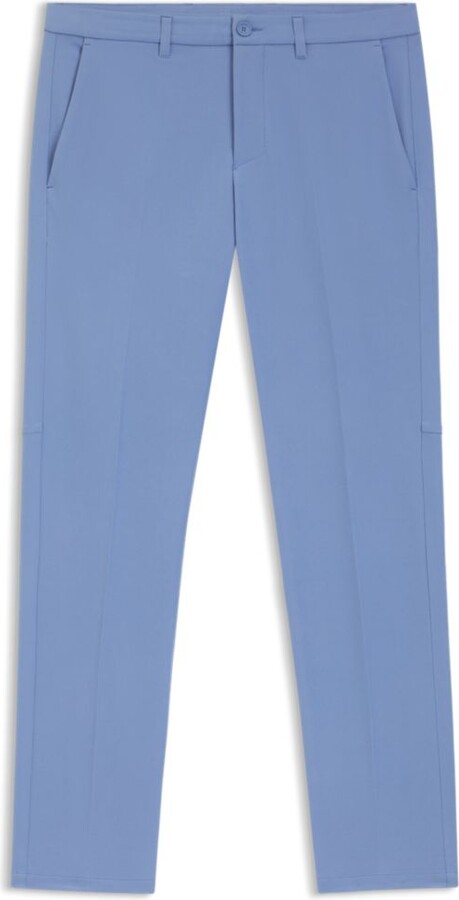 HUGO BOSS Slim-fit pants in water-repellent stretch fabric