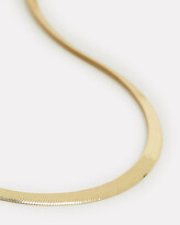 Thumbnail for your product : Argentovivo Herringbone 18k Vermeil Necklace