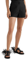 Thumbnail for your product : Valentino Wool And Silk-blend Grain De Poudre Shorts