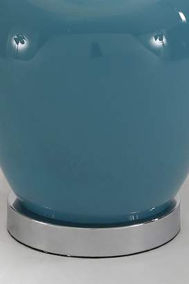 Abbyson Living Blue Faremont Glass Table Lamp, Blue