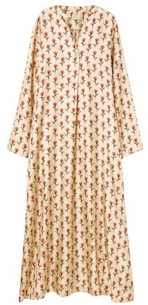 Momonì Cannes Dress In Printed Silk Twill - ShopStyle