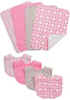 Thumbnail for your product : Trend Lab Lauren Lily Logan 8-pc. Bib & Burp Cloth Set
