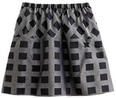 Thumbnail for your product : J.Crew Girls' golden grid skirt