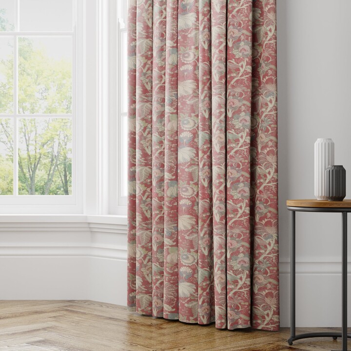 Dunelm Raffaela Made to Measure Curtains Raffaela Cranberry ShopStyle