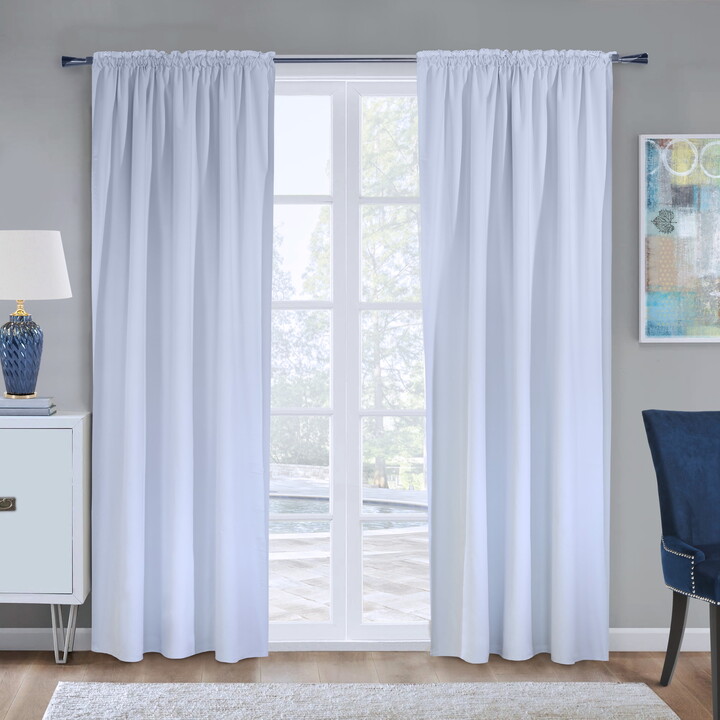 Loft Living Urbain Multi-purpose Blackout Ultimate Curtain Liner 45" x 88" in White
