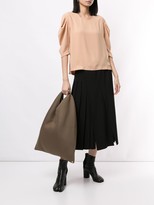 Thumbnail for your product : MM6 MAISON MARGIELA Draped Sleeve Top