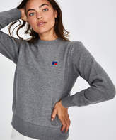 Thumbnail for your product : Russell Athletic Lily Crew Neck Sweater Grey