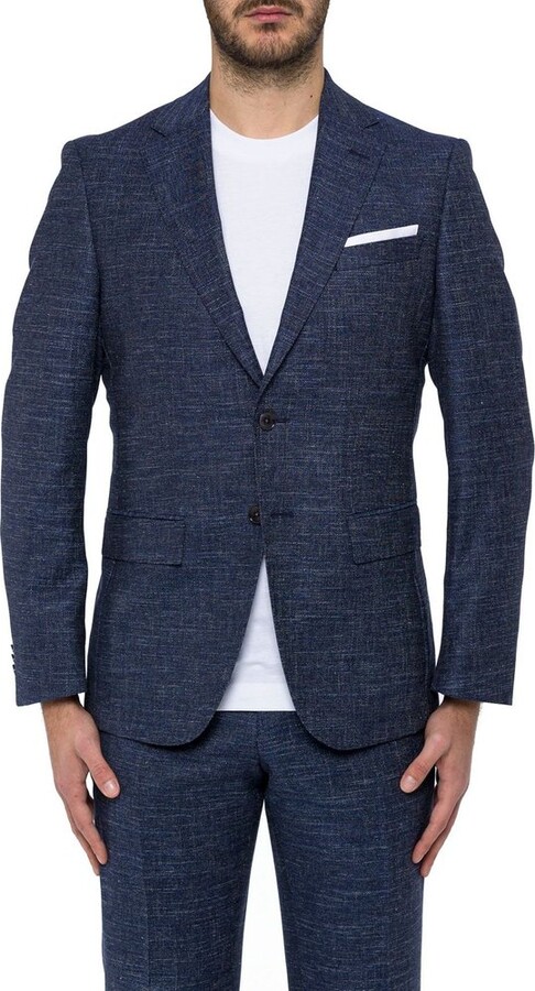 Boss Hugo Boss Single-Breasted Slim-Fit Blazer