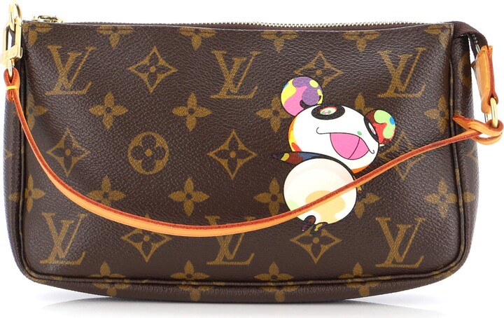 Louis Vuitton Pochette Accessoires Limited Edition Monogram Murakami Panda  - ShopStyle Clutches