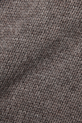 Co Oversized Wool And Cashmere-blend Sweater - Brown