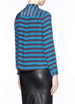 Thumbnail for your product : Nobrand 'Daria' stripe silk blouse