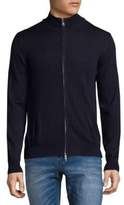 Thumbnail for your product : J. Lindeberg Merino Wool Zip-Up Cardigan