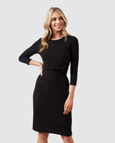 Thumbnail for your product : French Connection Tie Front Jersey Midi Dress