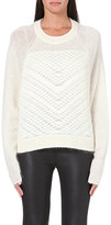 Thumbnail for your product : Helmut Lang Textured-panel jumper