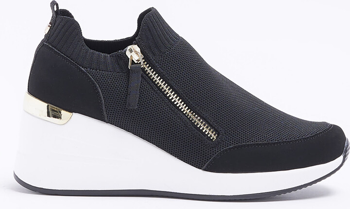 Trainers Slip On Shoes River Island River Island Embossed Slip On