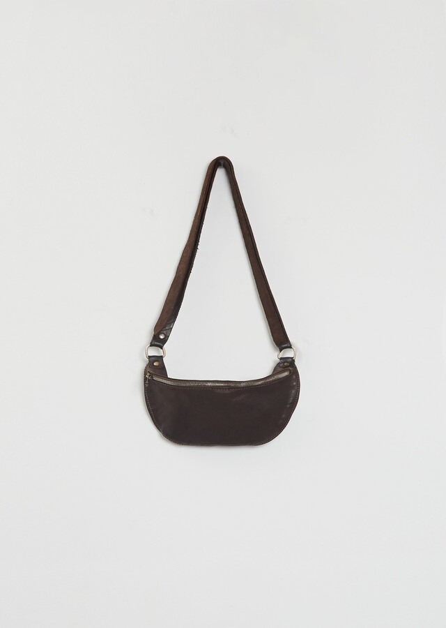 Guidi Leather Belt Bag, Small