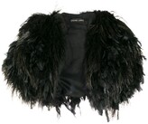 Thumbnail for your product : A.N.G.E.L.O. Vintage Cult 1960s Feather Cropped Jacket