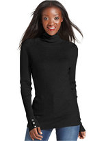 Thumbnail for your product : Style&Co. Style & Co. Long-Sleeve Ribbed-Knit Turtleneck Sweater