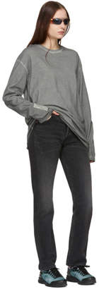 A-Cold-Wall* A Cold Wall* Grey Bracket Long Sleeve T-Shirt